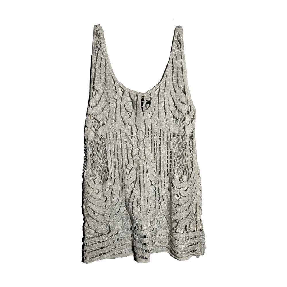 Boho Silver Top